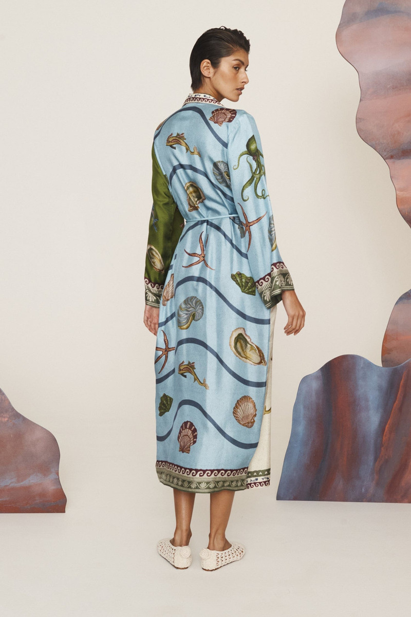 Bath House Silk Shirtdress 7