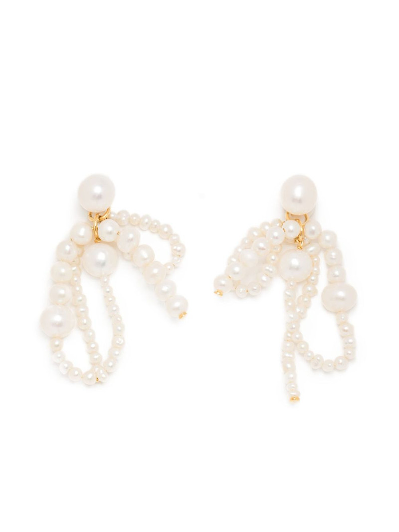 Pearl drop earrings 1