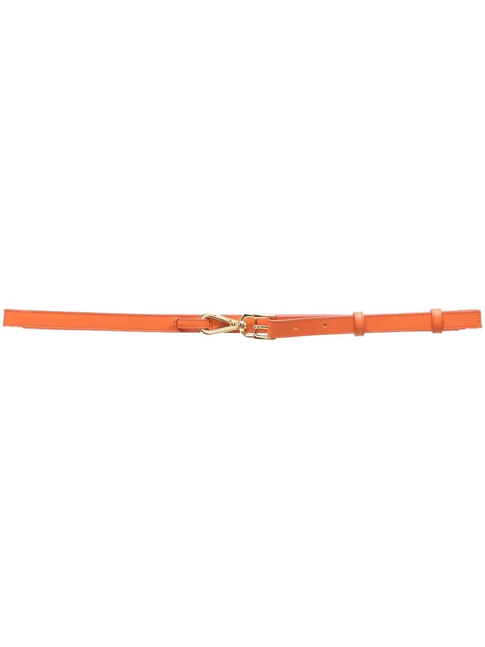 lobster-buckle fastening belt - 1