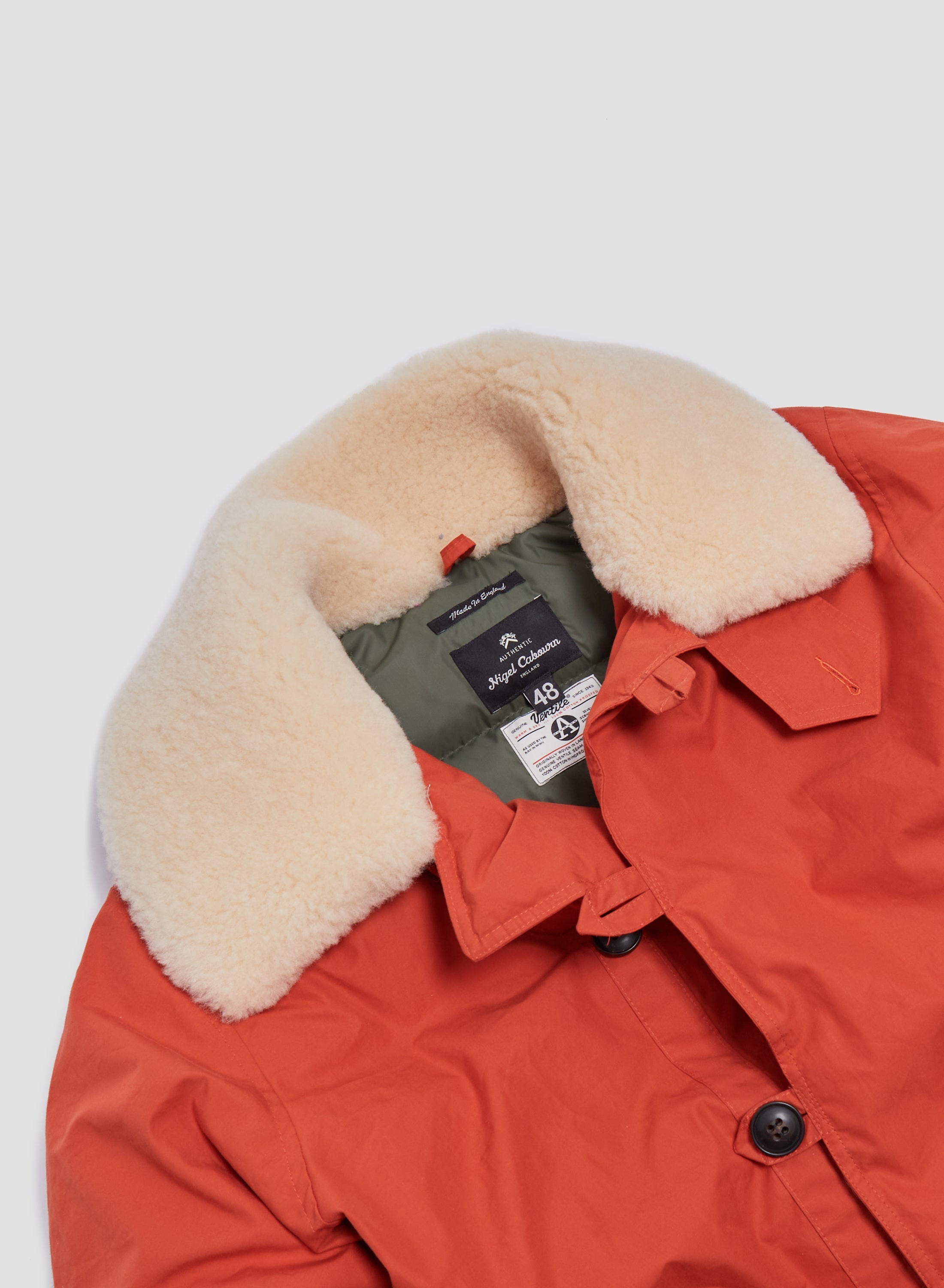 Finch Parka in Orange - 7
