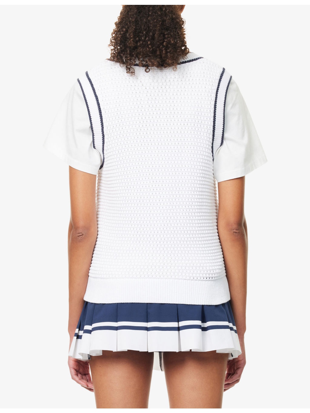 Leilani V-Neck Knitted Vest - 4