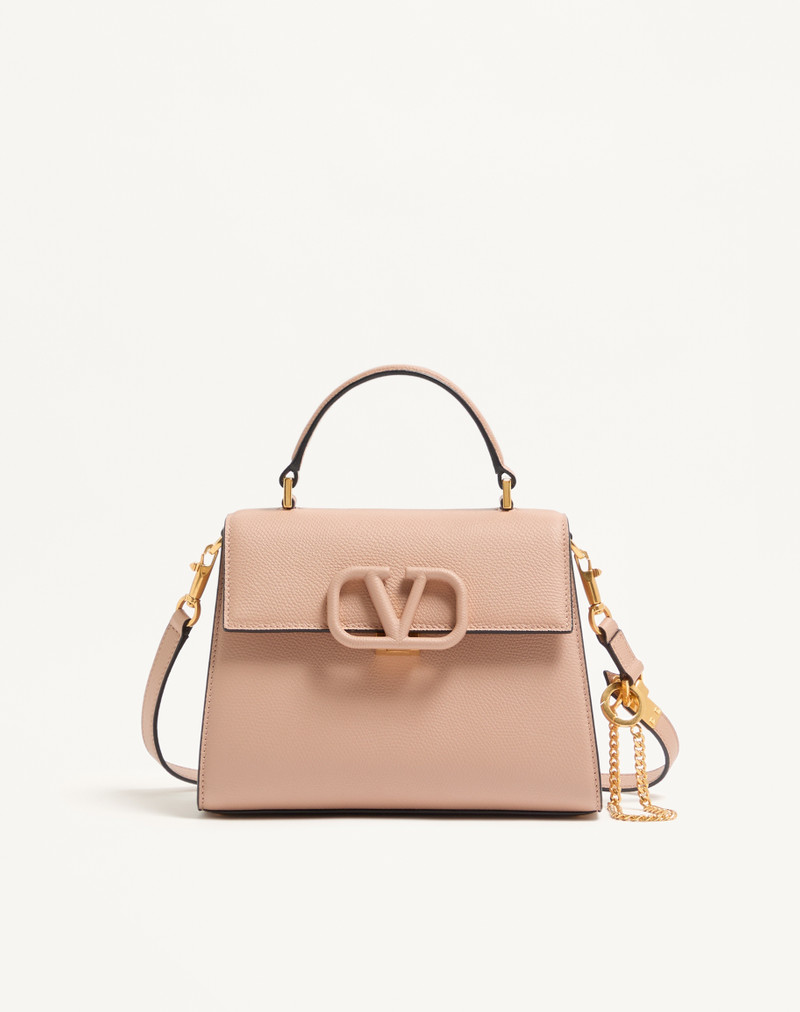SMALL VSLING GRAINY CALFSKIN HANDBAG 1