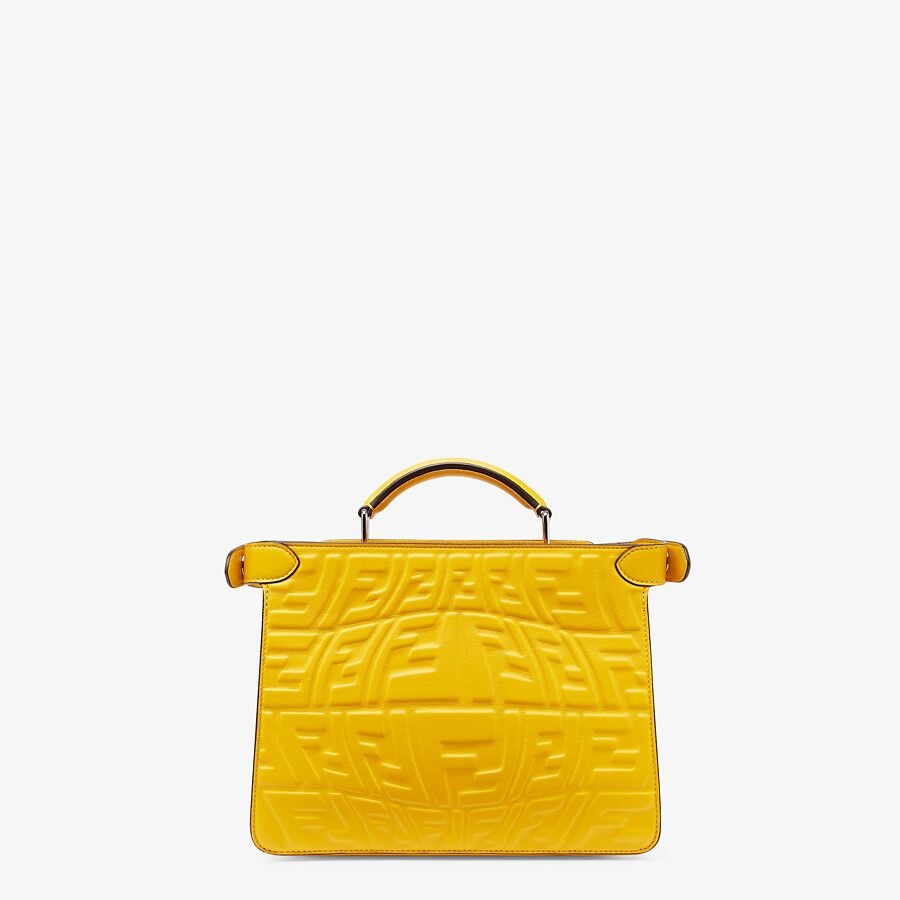 Yellow nappa leather bag - 4