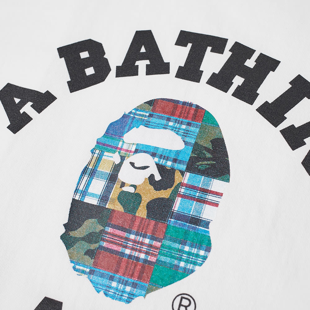 A Bathing Ape Patchwork College Tee - 3