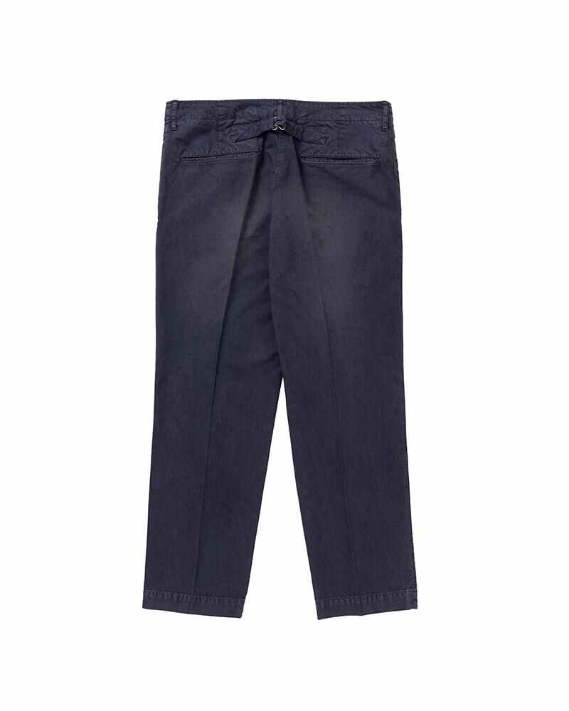 CHINO PANTS DMGD NAVY - 2