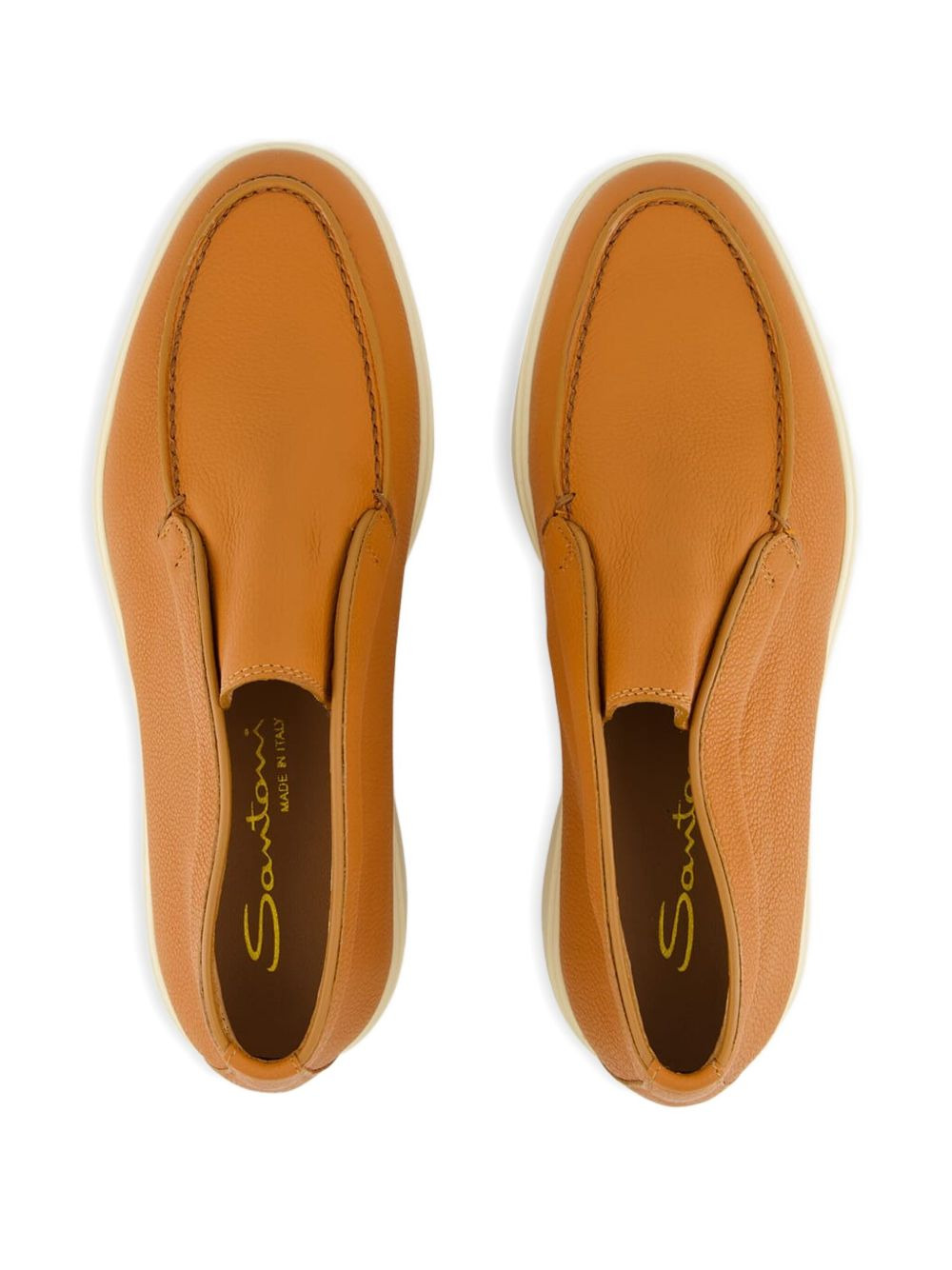 leather slip-on boots - 4