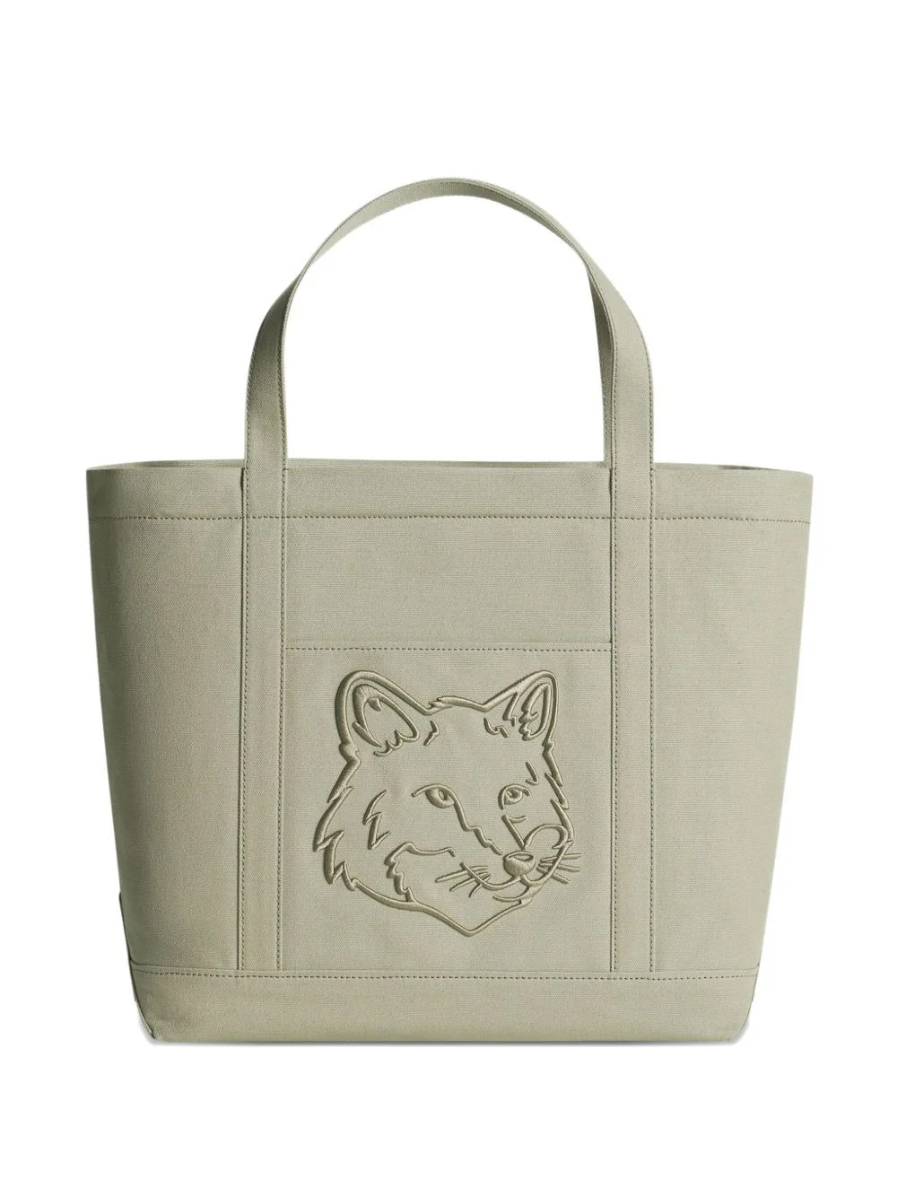 fox head tote bag - 1