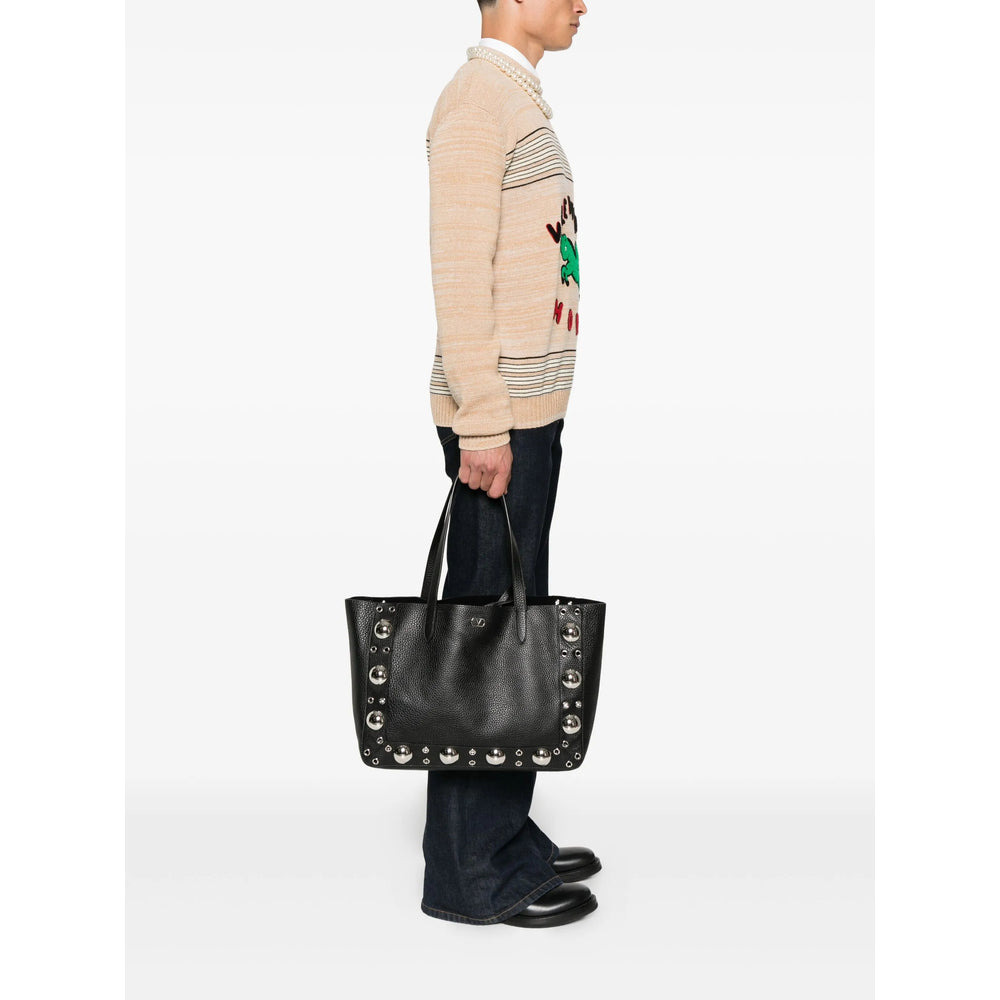 Valentino Garavani Black Tote Bags Men - 2