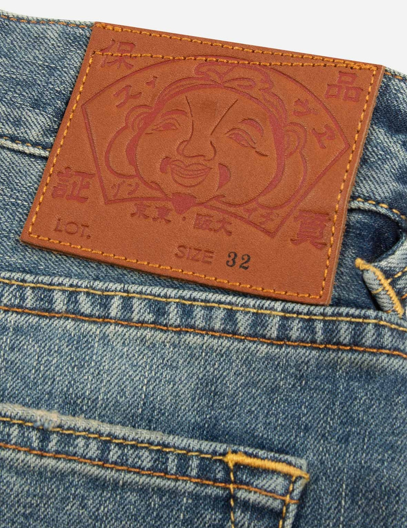 TAKE A CHANCE PRINT RELAX FIT JEANS 12