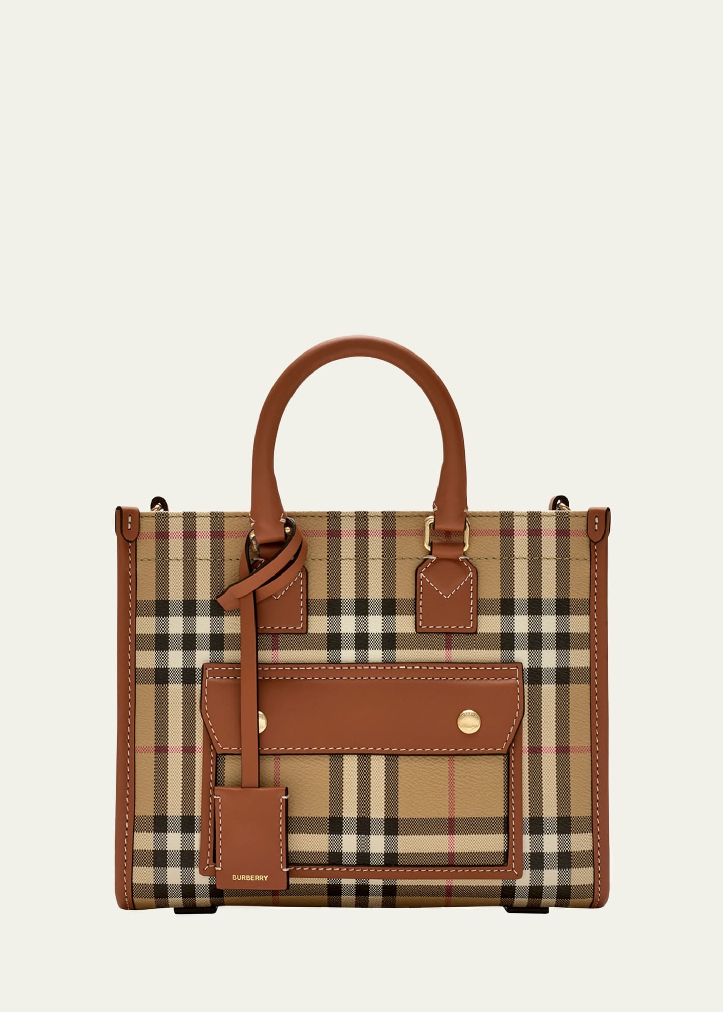 Freya Check Tote Bag - 1