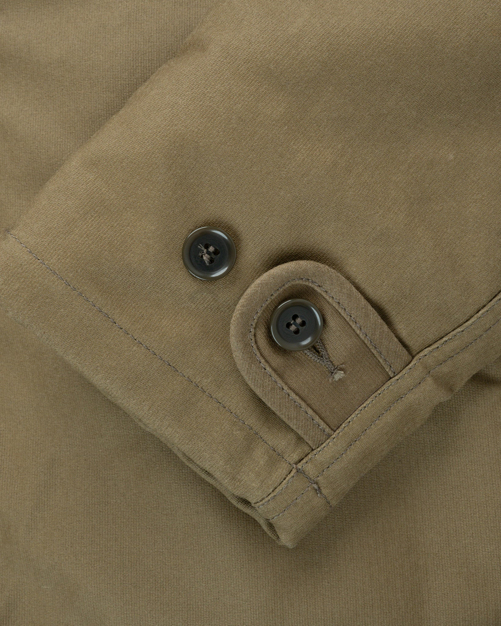 IHM-37-KHA Oiled Whipcord N1 Deck Jacket - Khaki - 9