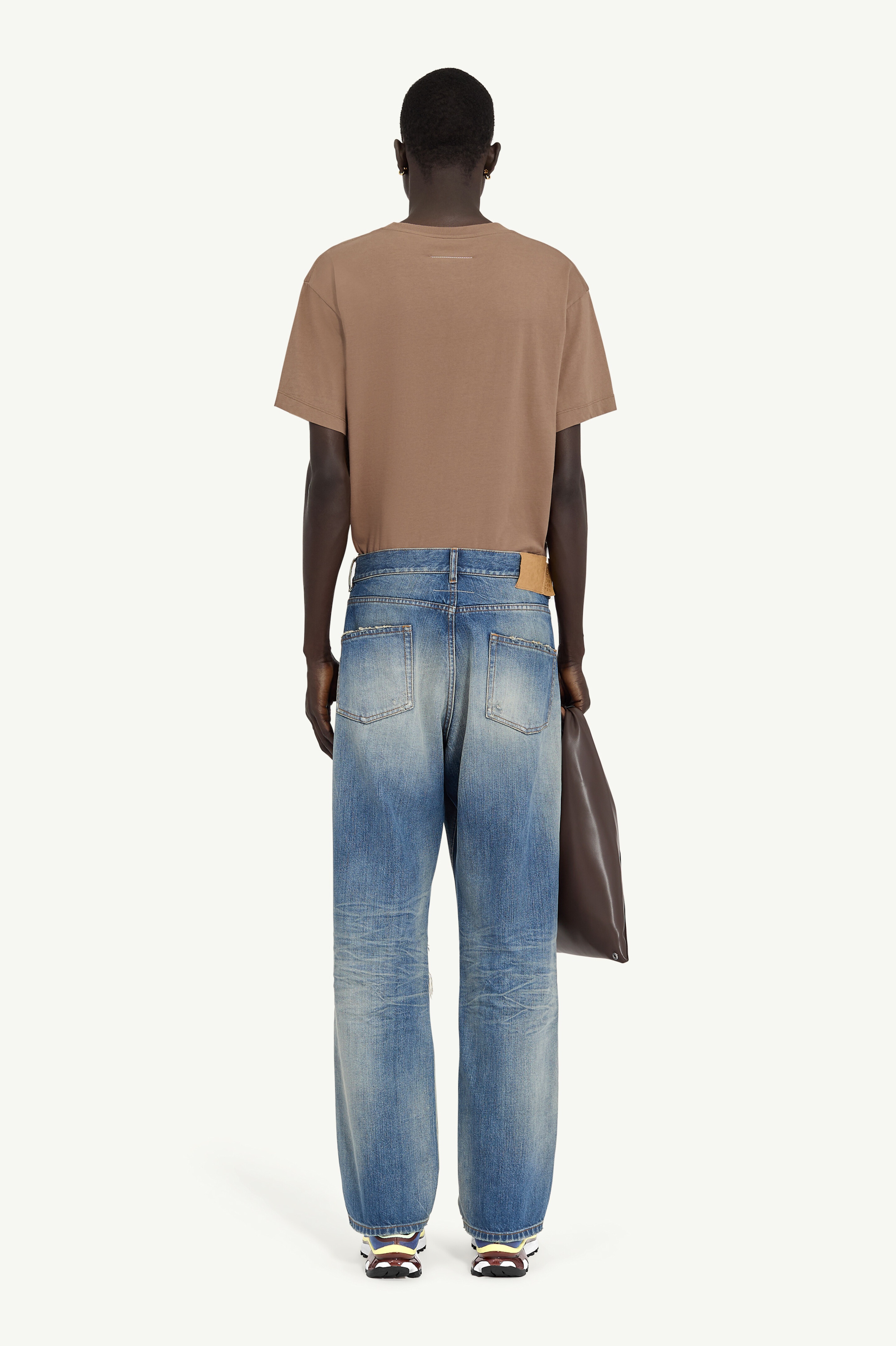 Distressed 5-pocket jeans - 4