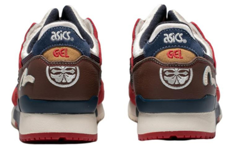 Asics ASICS 젤 리테 3 x EVISU '레드 그레이 브라운'1203A301-501 outlook