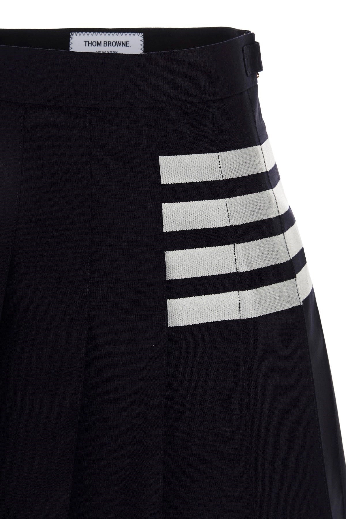 Thom Browne Women '4 Bar’ Skirt - 4