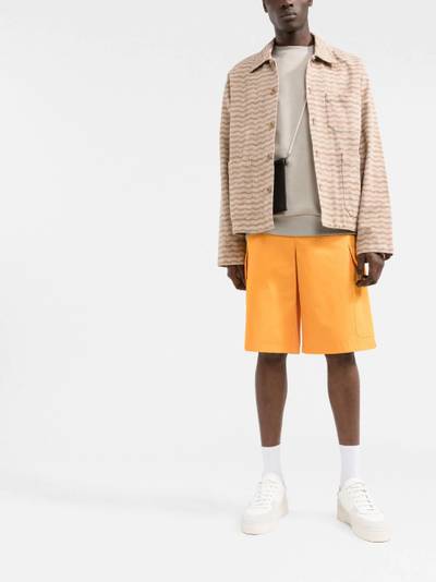 MSGM tailored knee-length shorts outlook