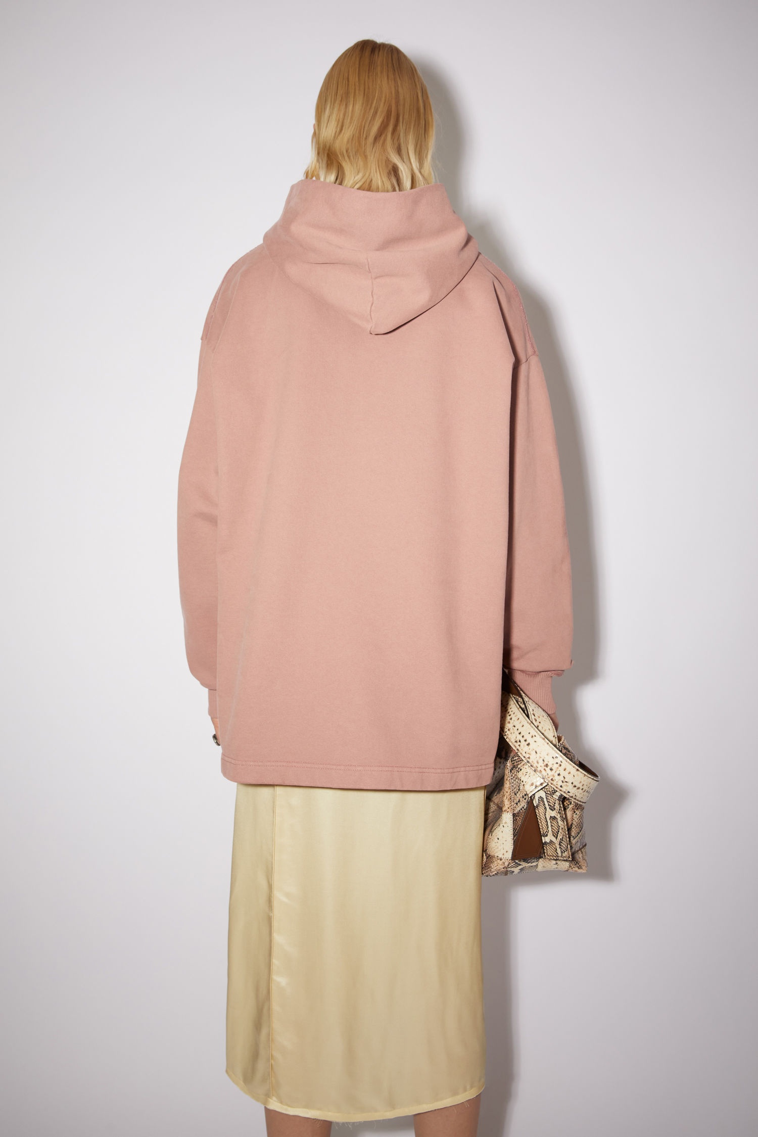 Hooded sweatshirt - Blush pink - 3