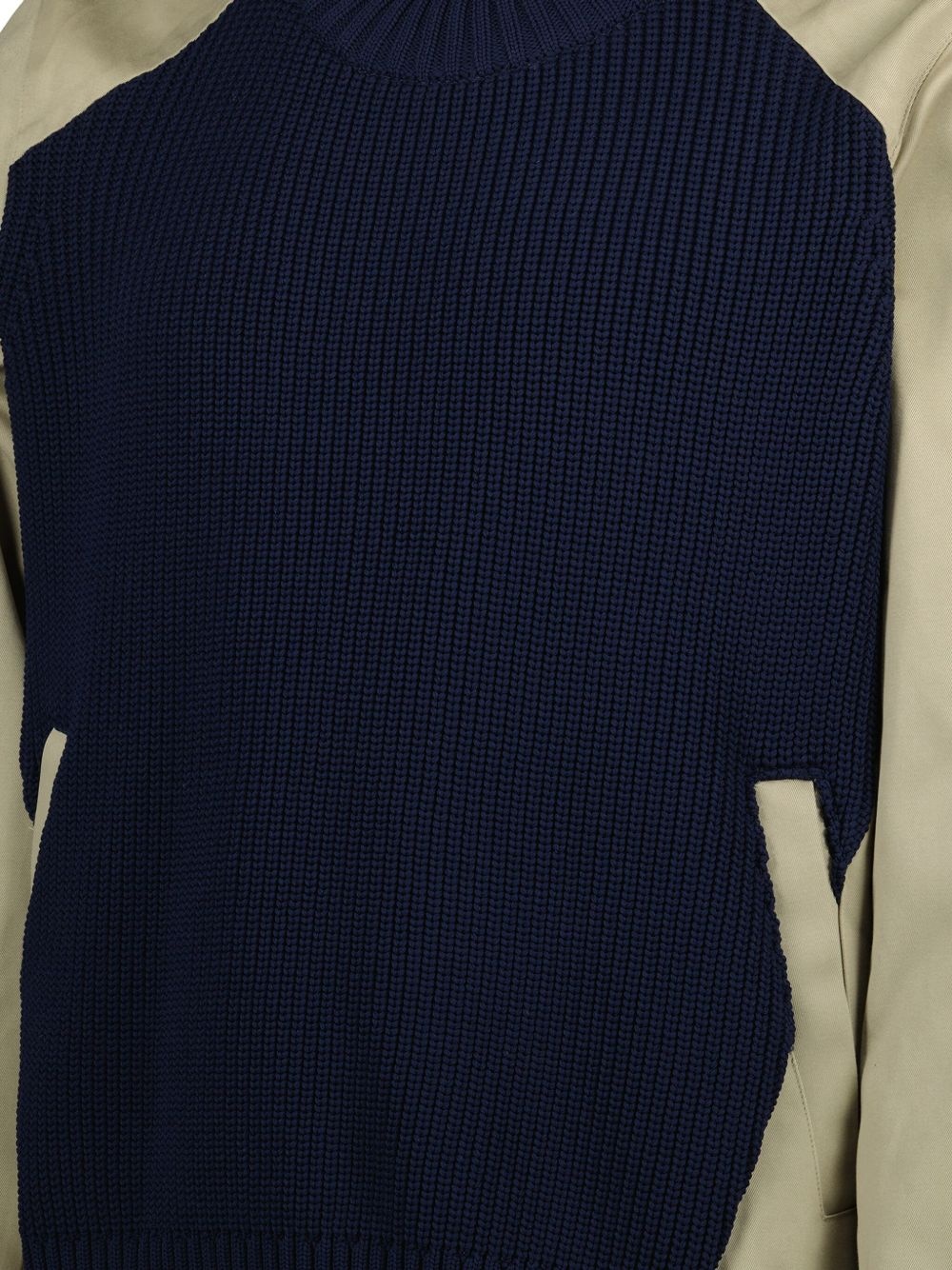 panelled sweatshirt - 3