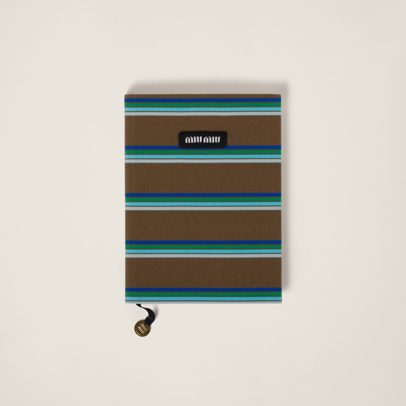 Fabric-covered agenda 1