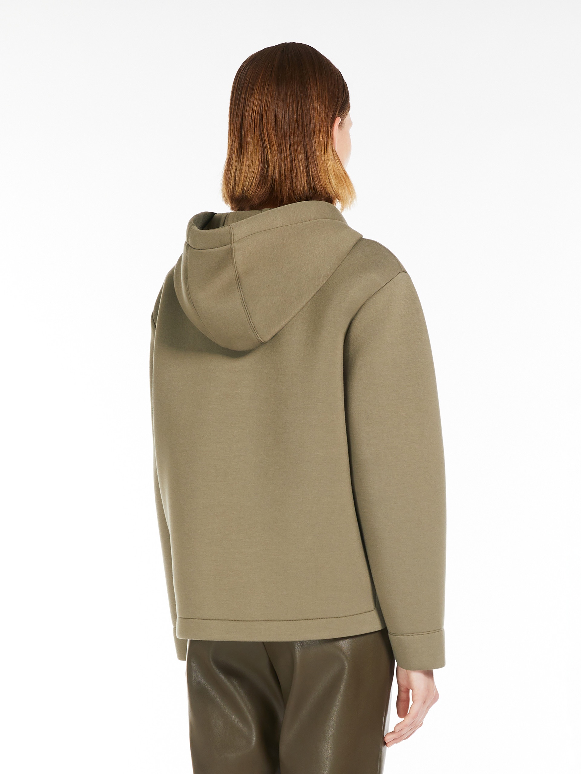 ANDORRA Jersey zip-up sweatshirt - 4