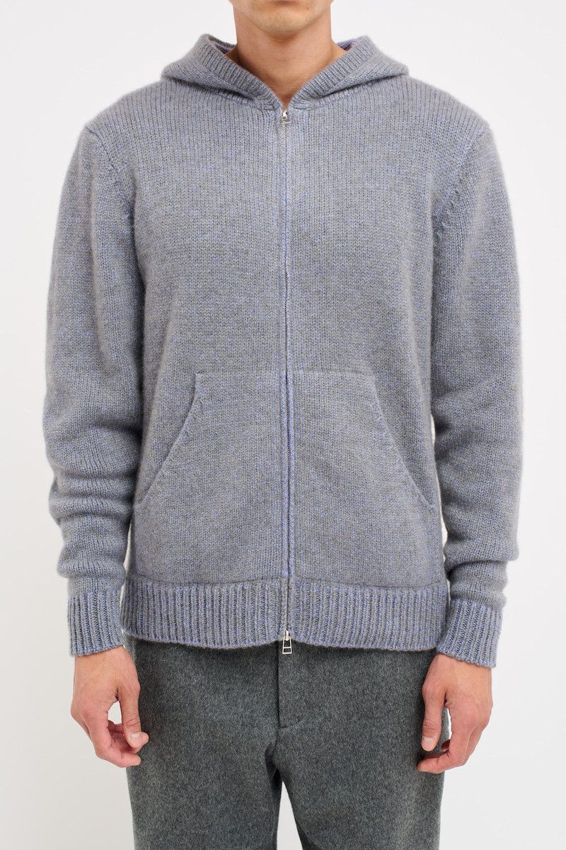 PLAITED ZIP HOODIE 4