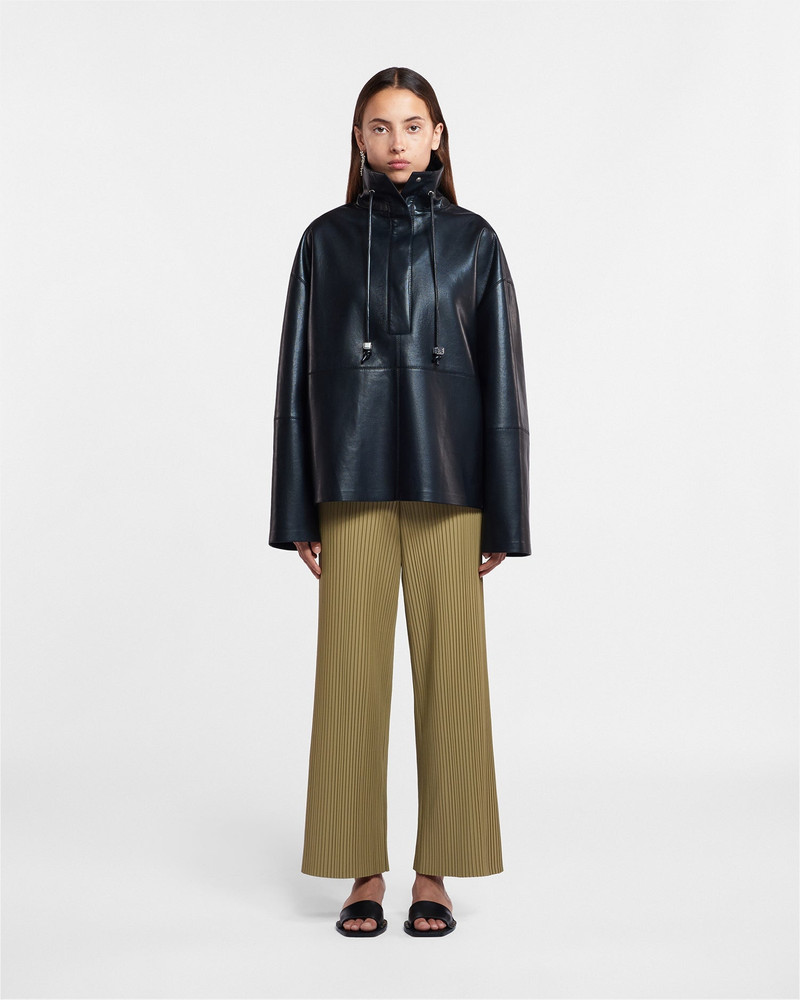 Nanushka Regenerated Leather Jacket outlook