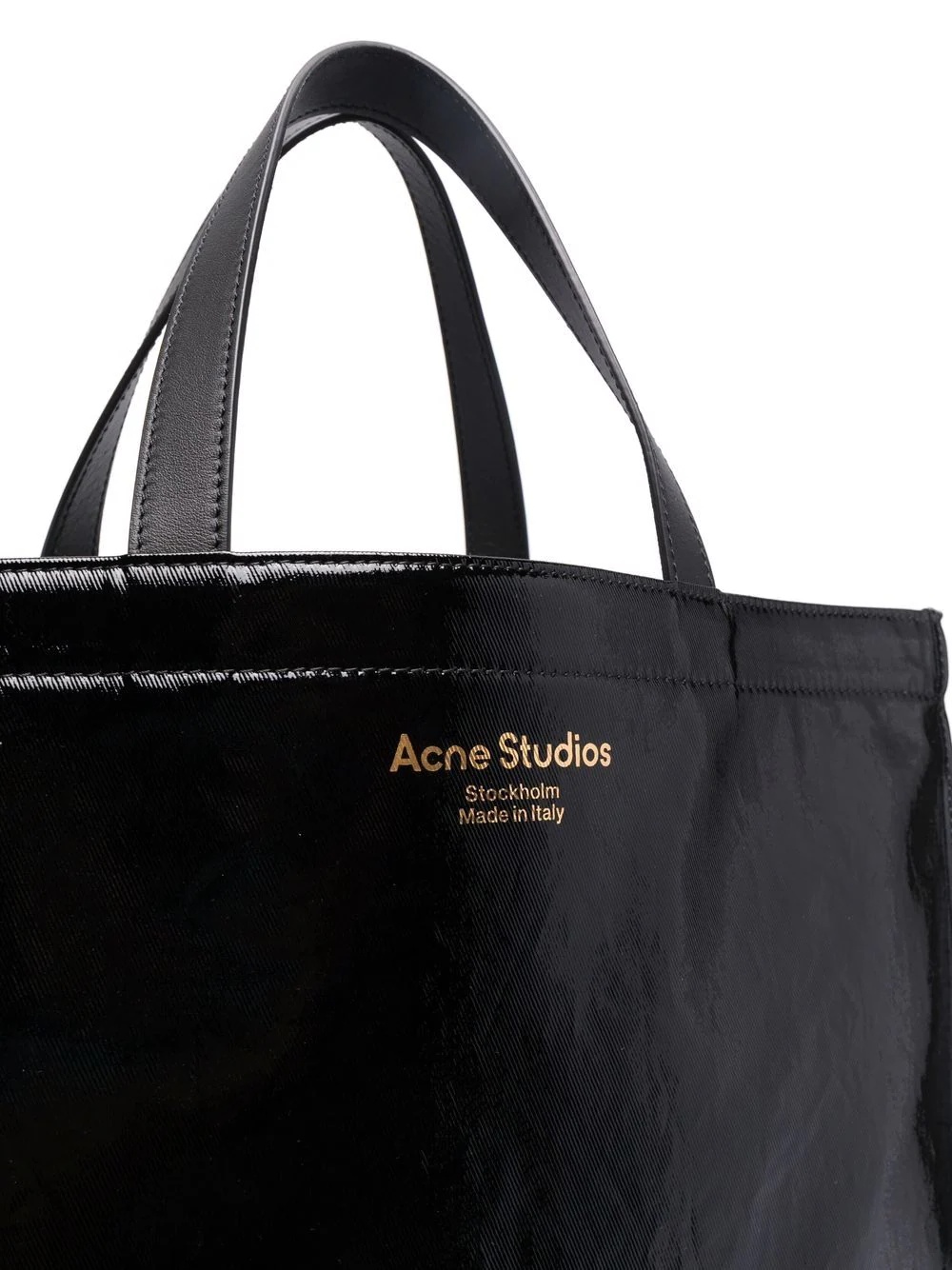 high-shine tote bag - 4