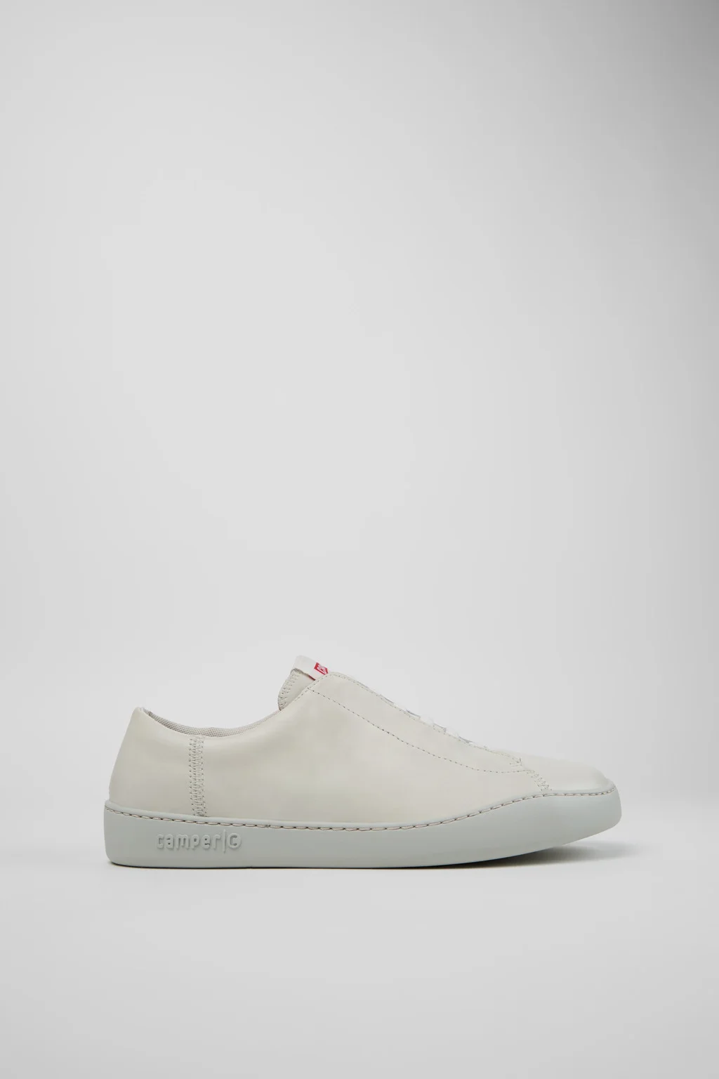 Peu Touring White Leather Sneakers Shoes for Men with EVA Outsoles. - 1