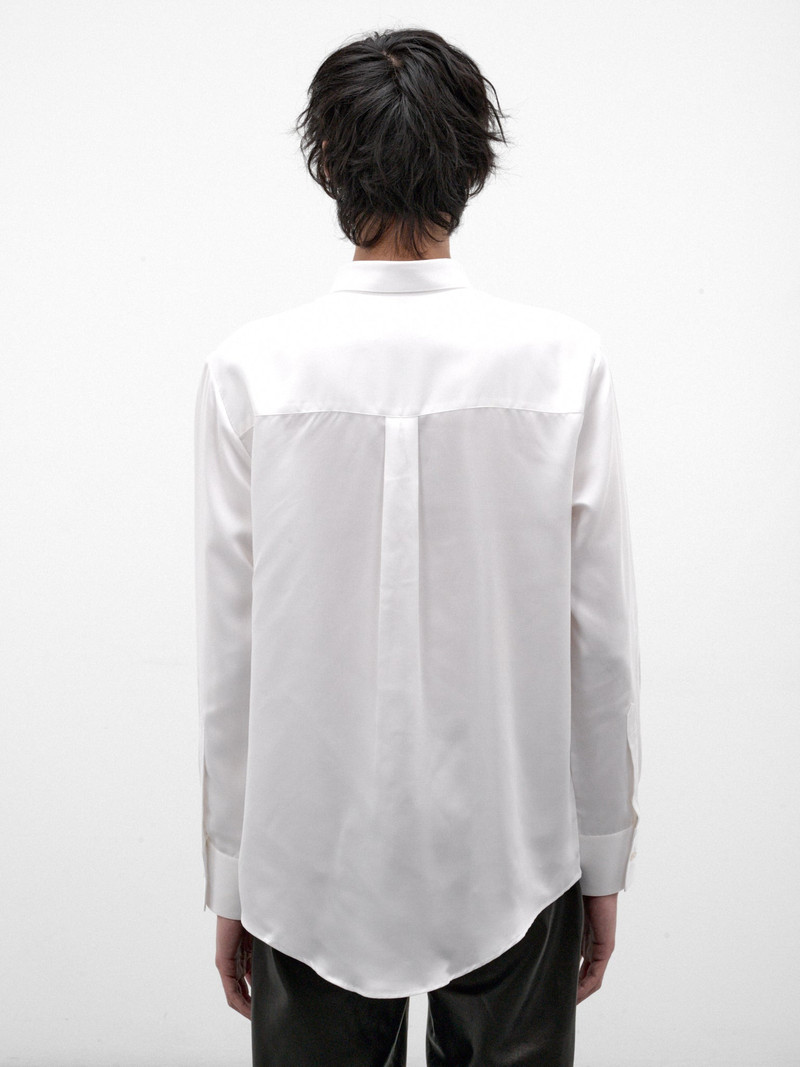 White Cotton Classic Shirt 3