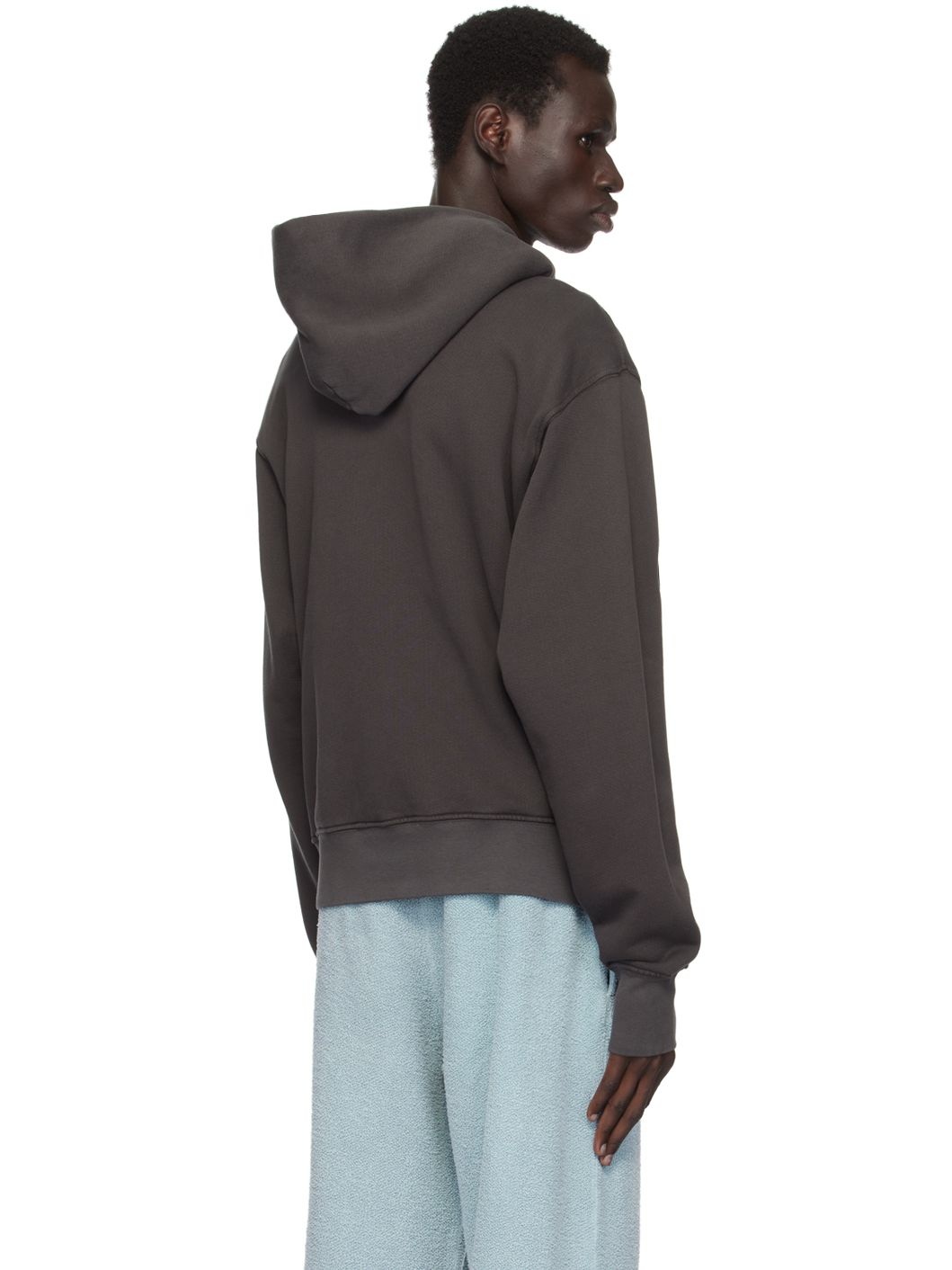 Black Heavyweight Zip Hoodie - 3