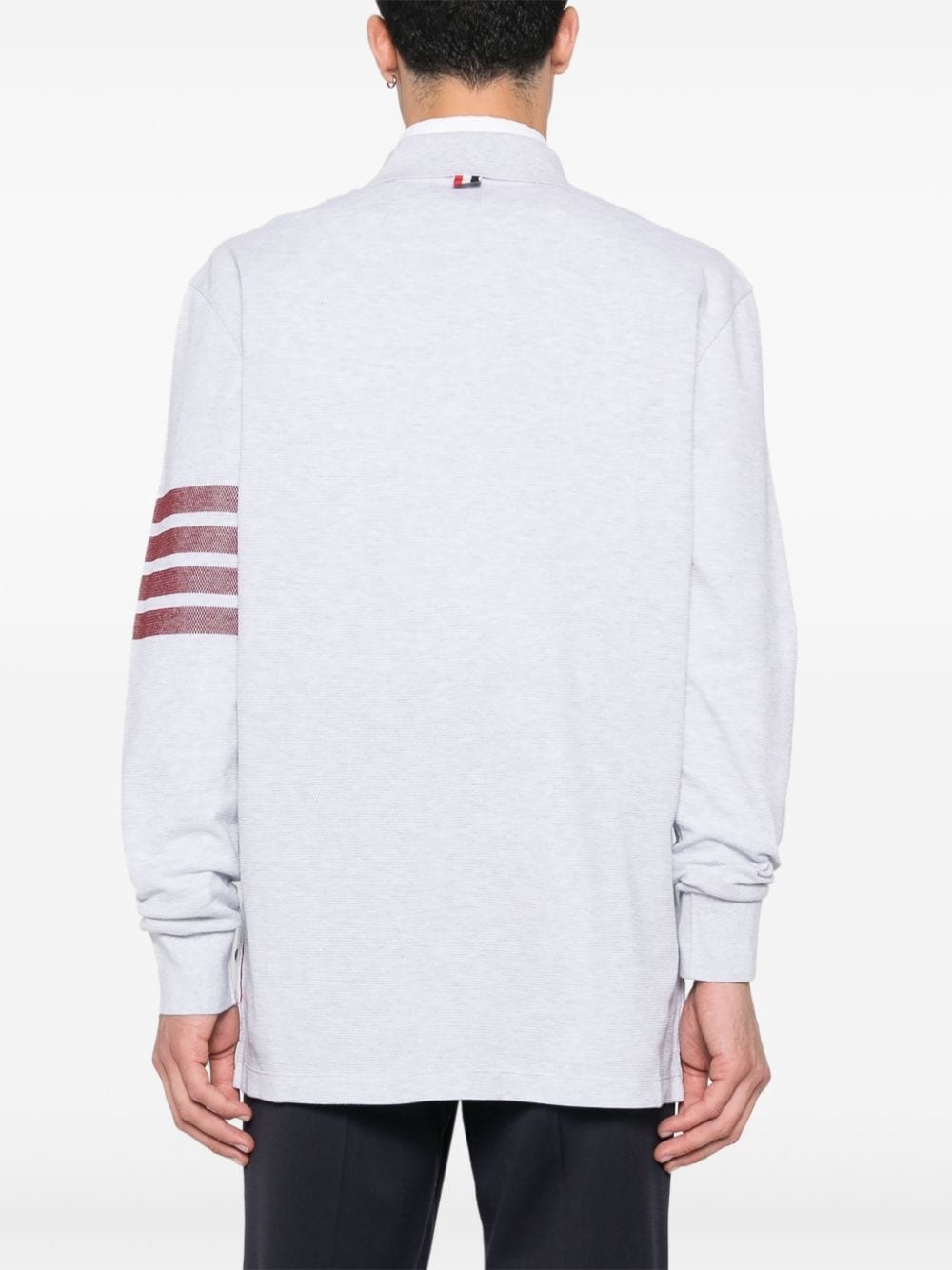 4-Bar stripe polo shirt - 4