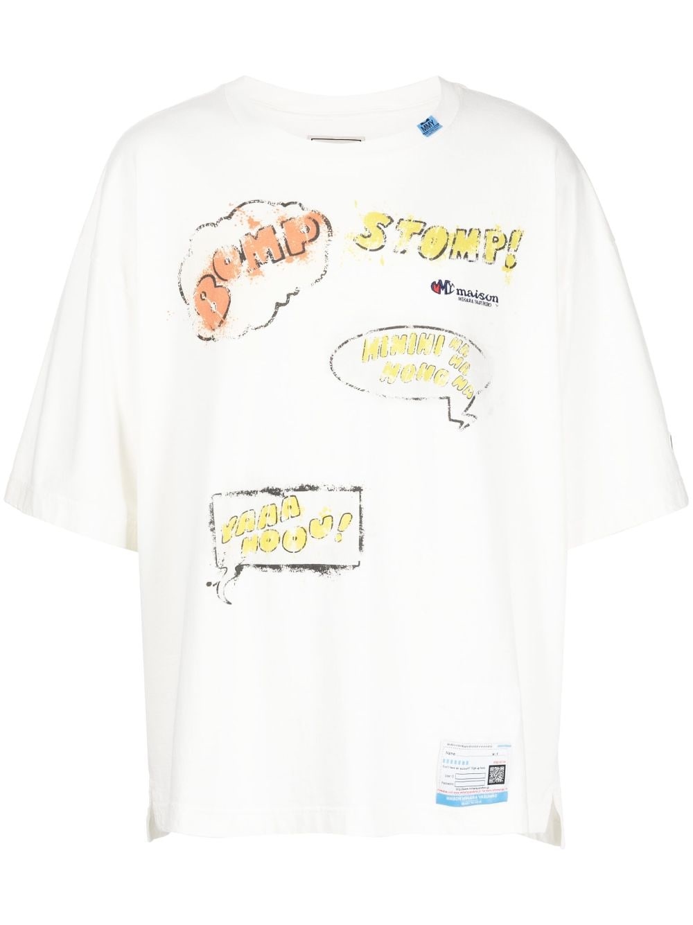 Words Balloon graphic-print T-Shirt - 1