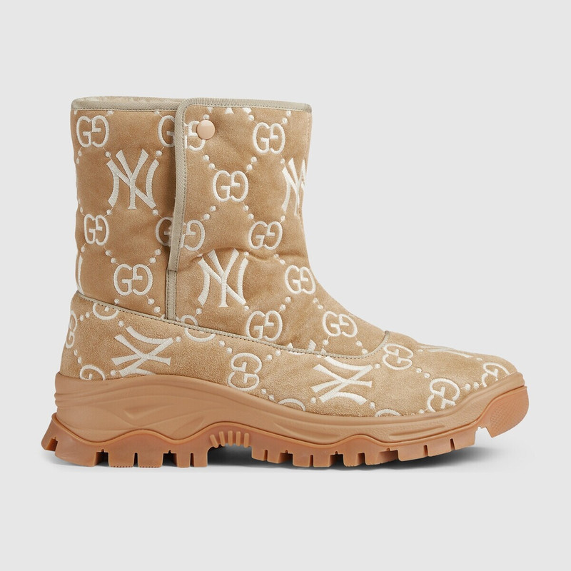 Men's GG and Yankees™ ankle boot 1