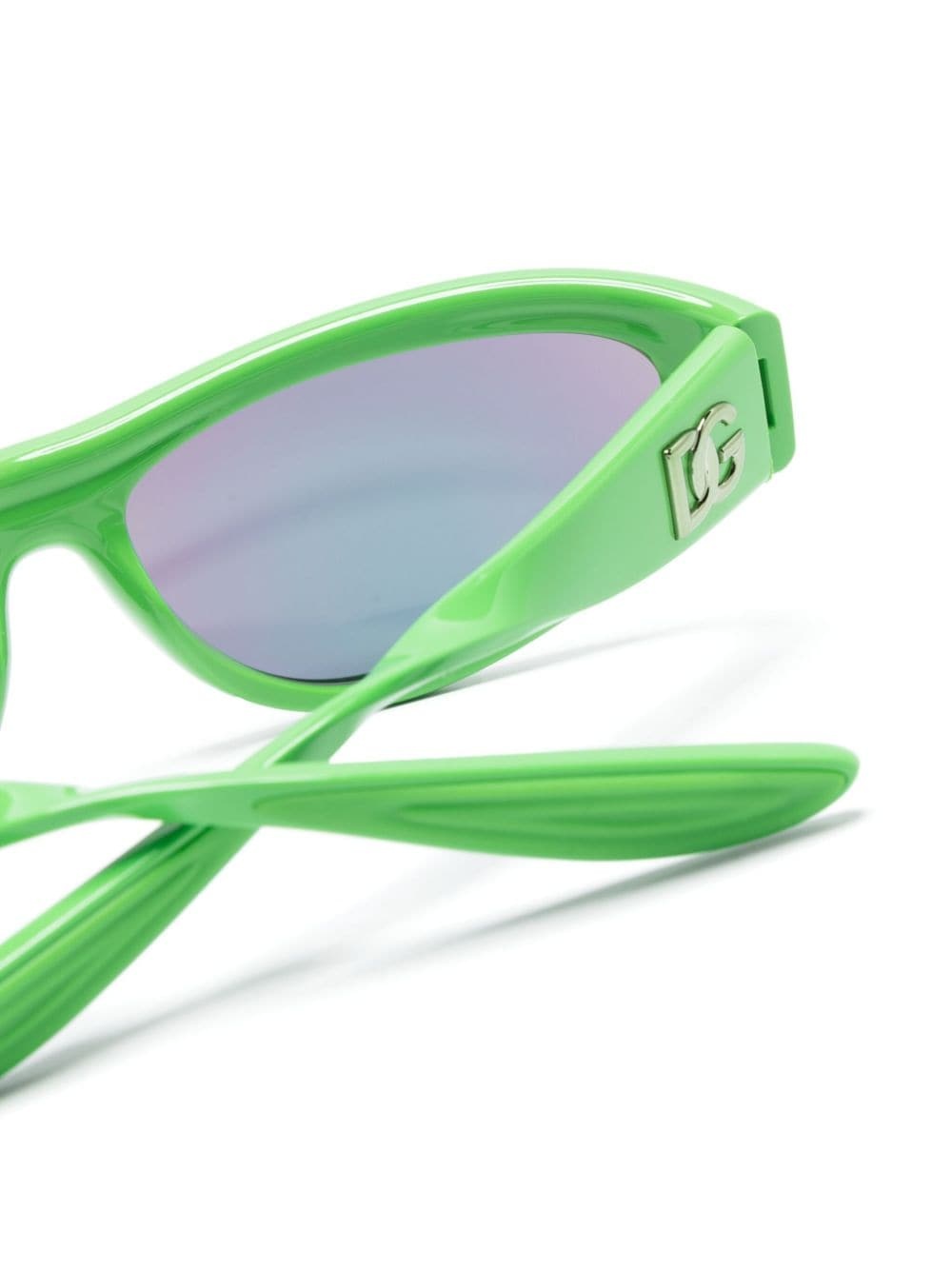 shield-frame gradient sunglasses - 3