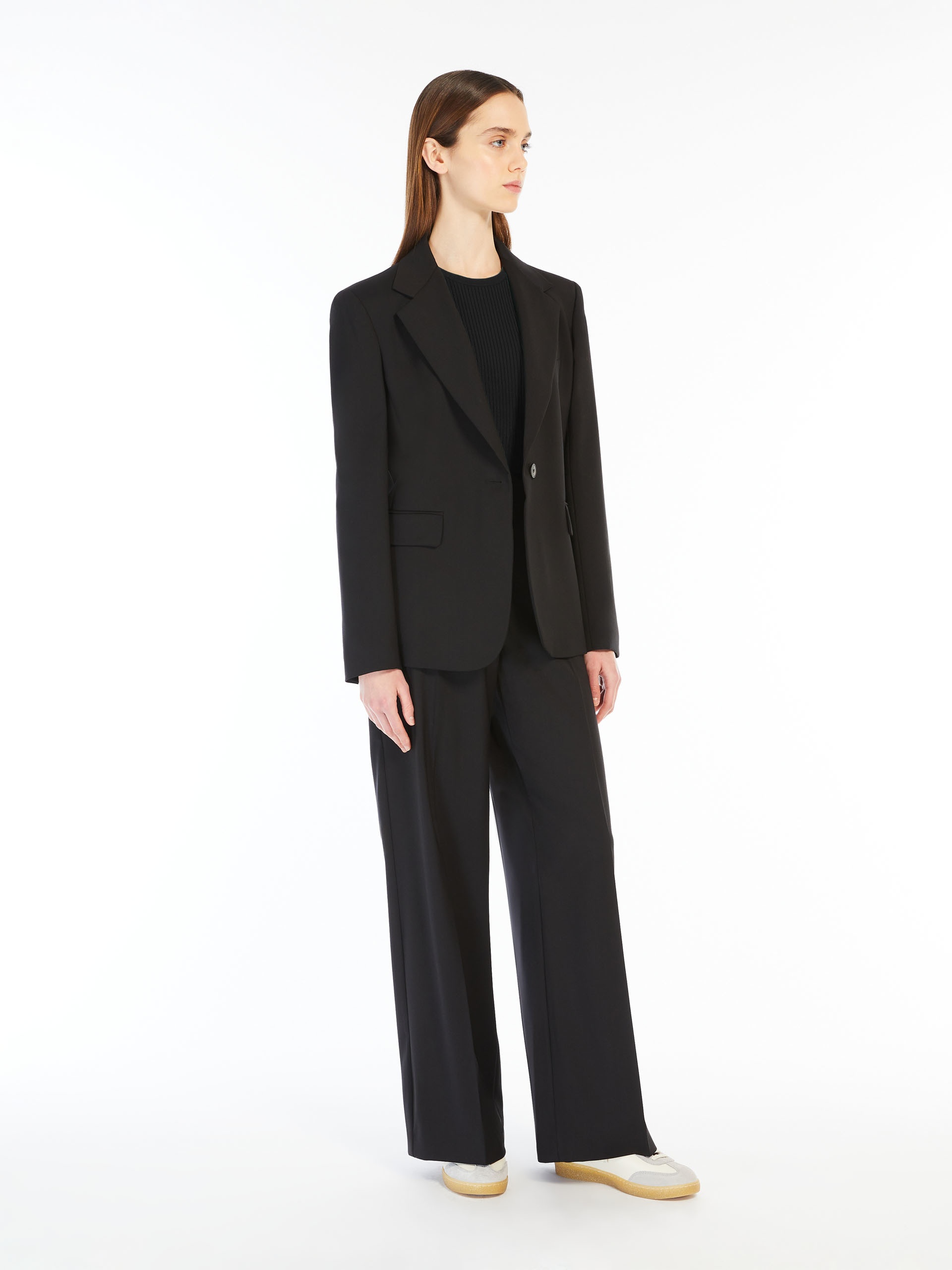LAMINE Natural stretch wool blazer - 2