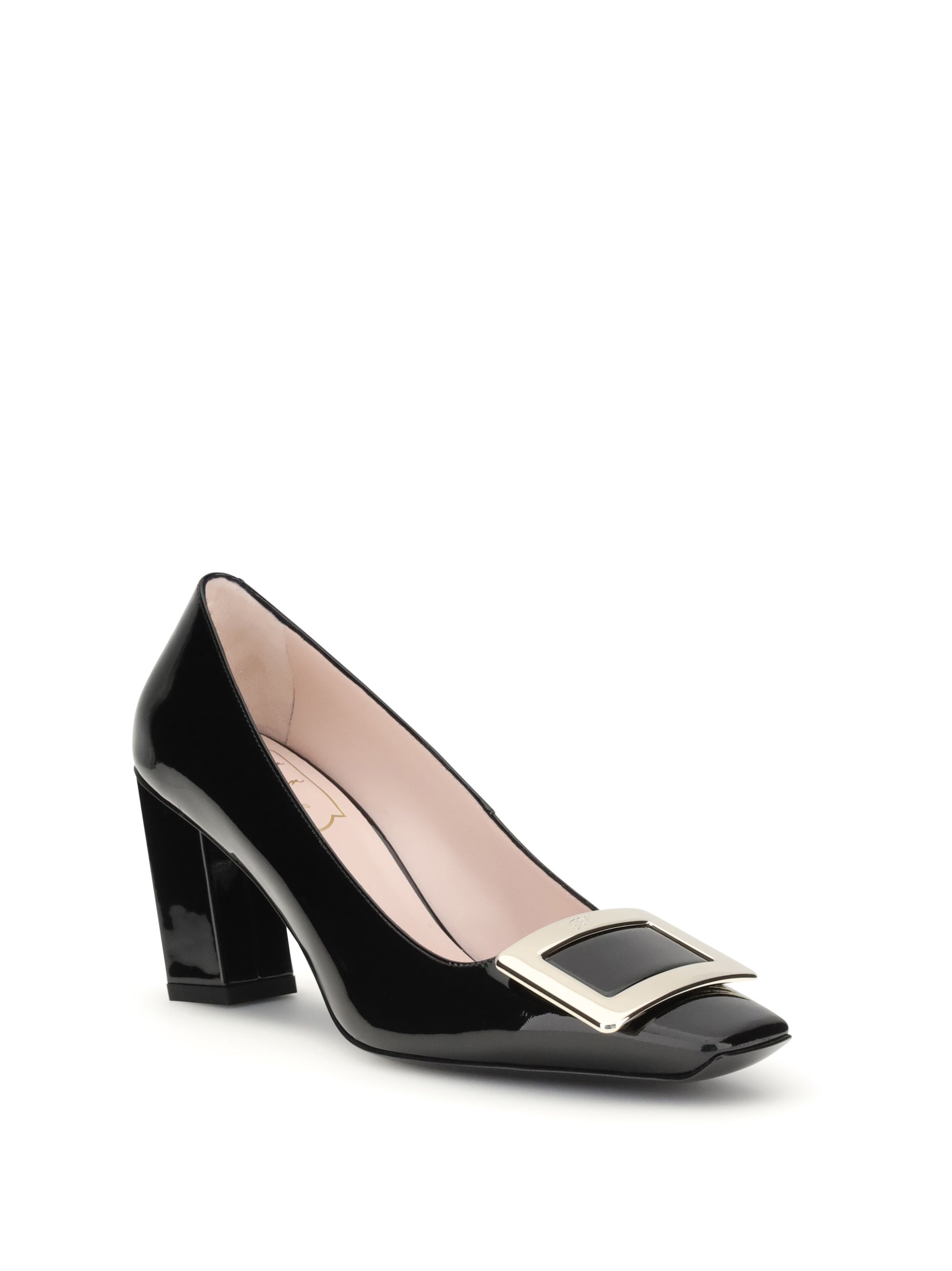 Roger Vivier Women Patent Leather Belle Vivier Pumps - 2