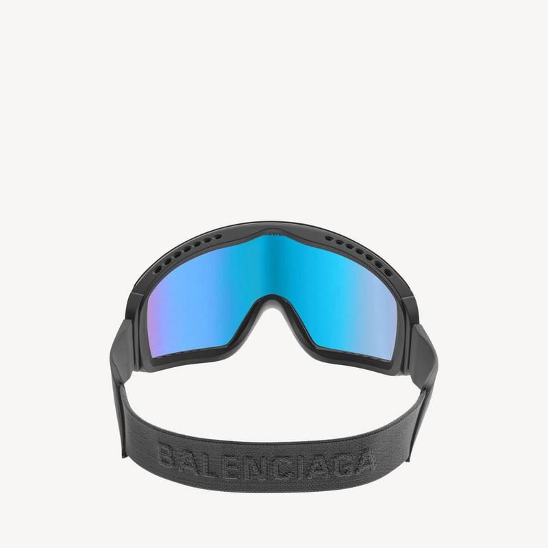 BALENCIAGA Venice Beach Mask in Black outlook