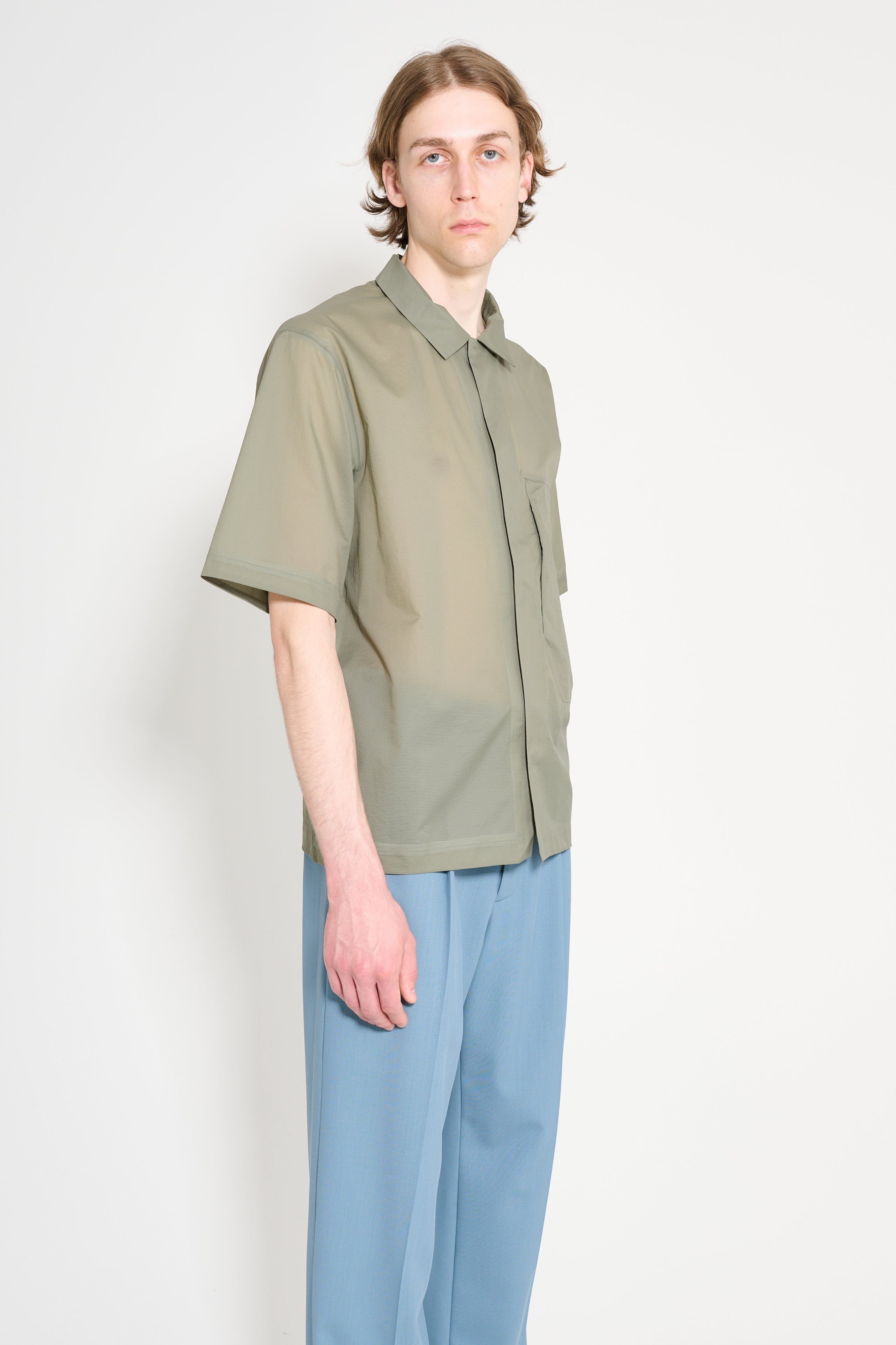 ARC’TERYX VEILANCE DEMLO SHORT SLEEVE SHIRT M FORAGE - 4