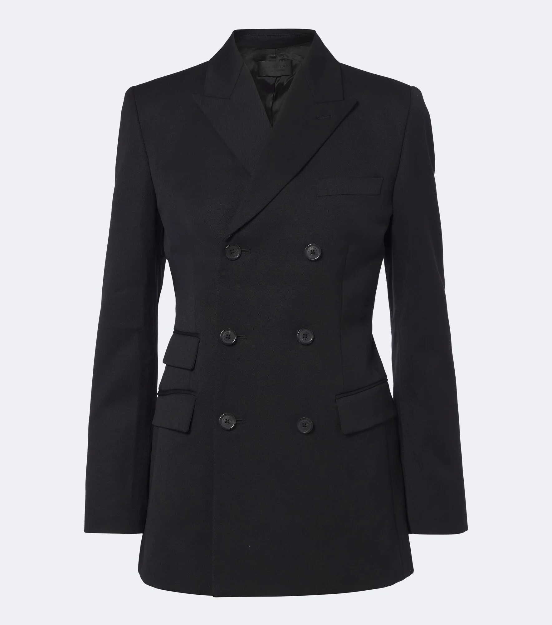 Noah double-breasted virgin wool blazer - 1