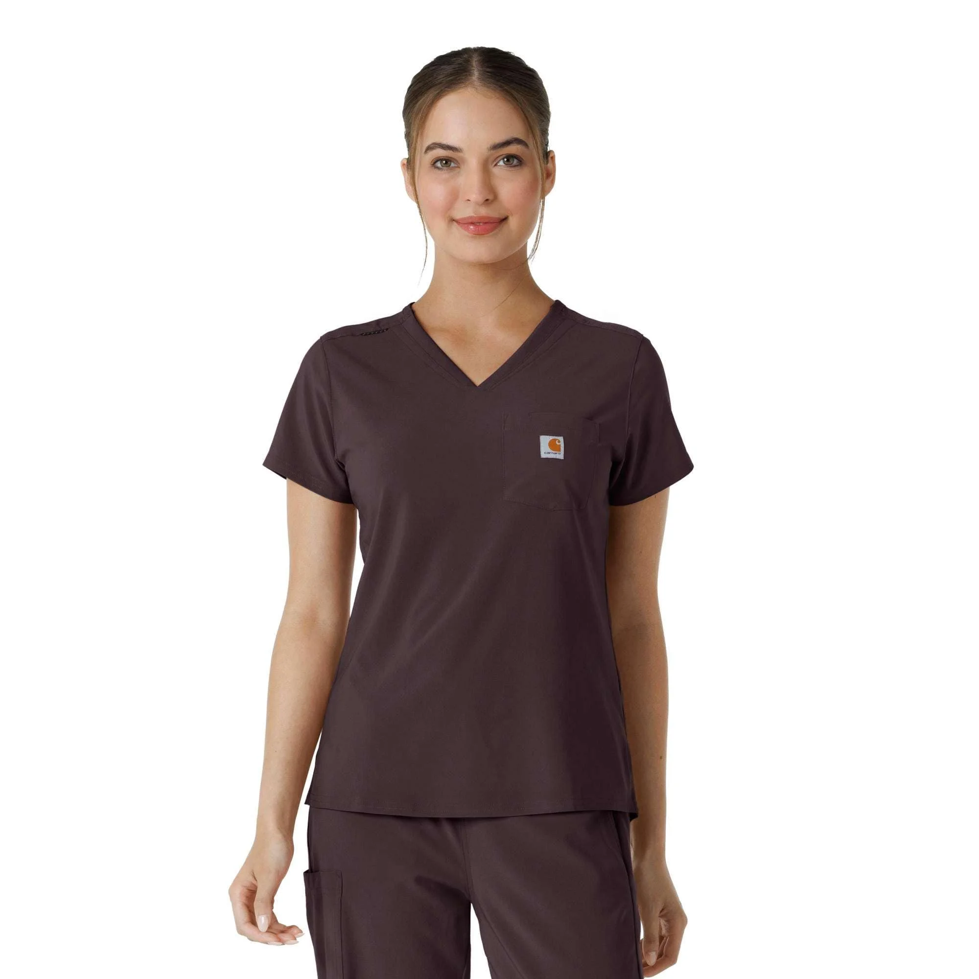 Women's Force Cross-Flex Tuck-In Scrub Top - 1