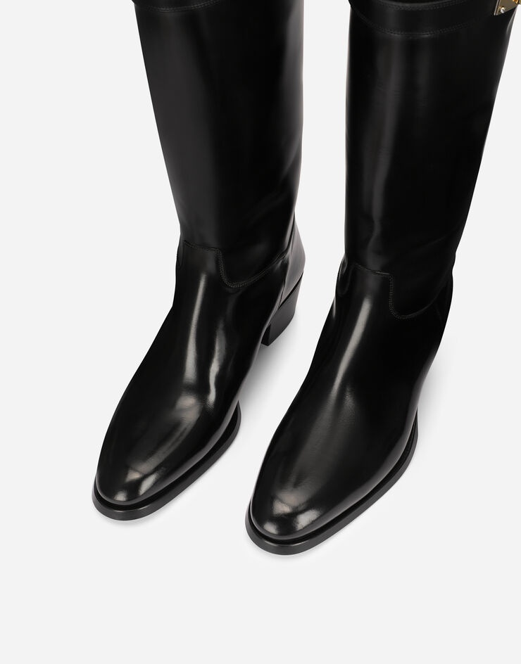 Brushed calfskin boots - 4