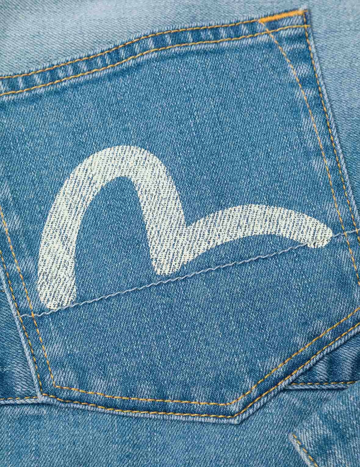 Deconstructed with Multi-pocket Loose Fit Denim Jacket - 8