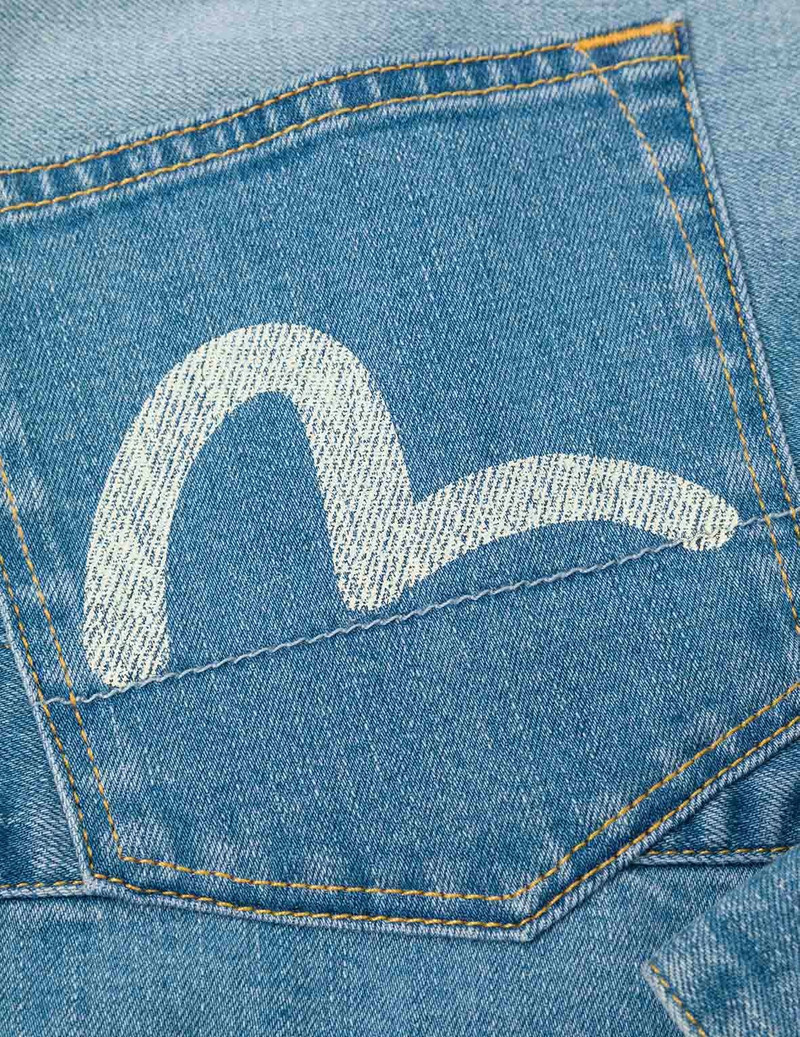 Deconstructed with Multi-pocket Loose Fit Denim Jacket 8
