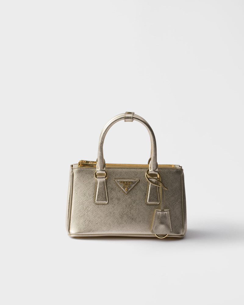 Prada Galleria patent Saffiano leather mini-bag 1
