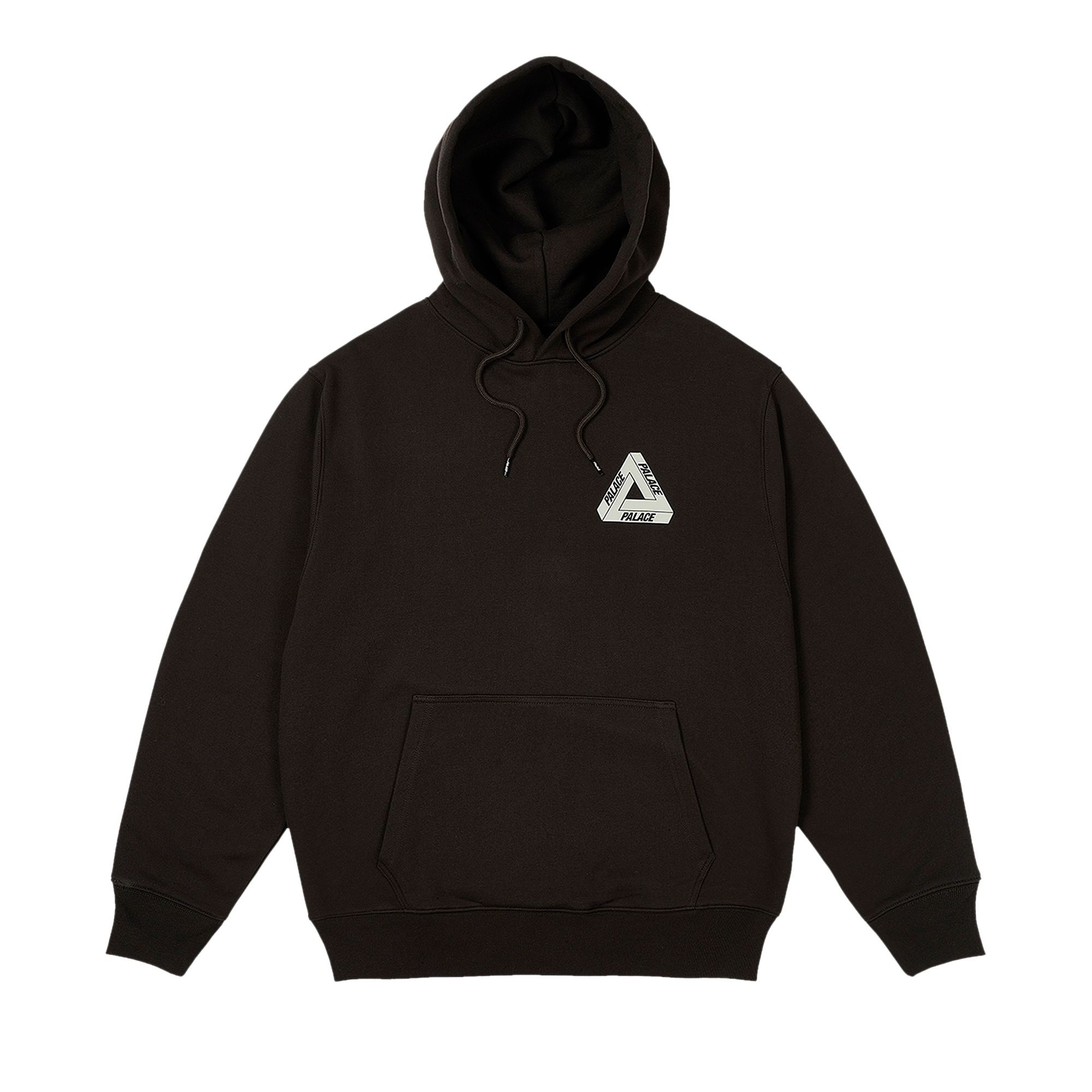 Palace Bit Grippy Tri-Ferg Hood 'Black' - 1