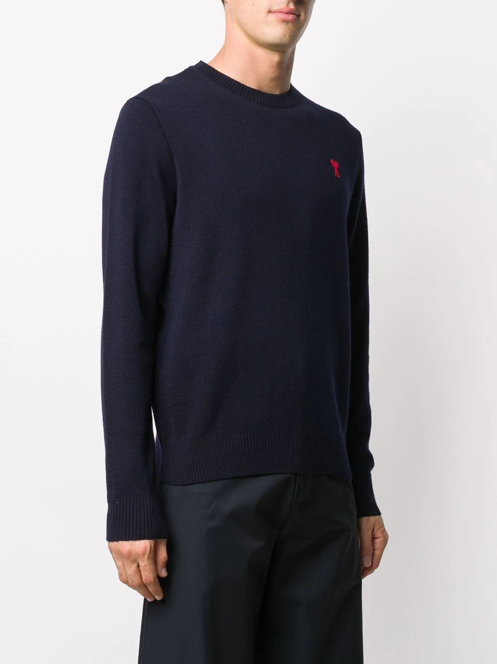 Ami de Cœur crew neck jumper - 3