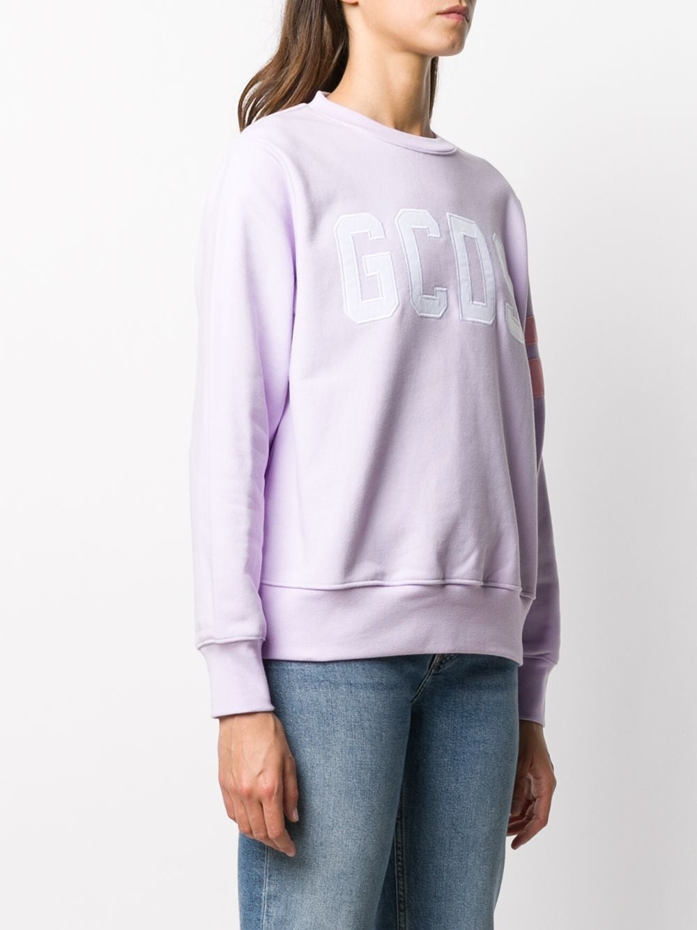 logo print sweatshirt - 3