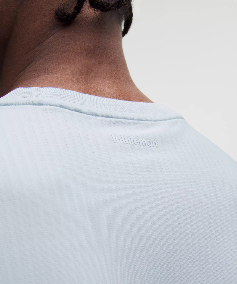 UV-Protective Striped Mesh Tennis T-Shirt 6