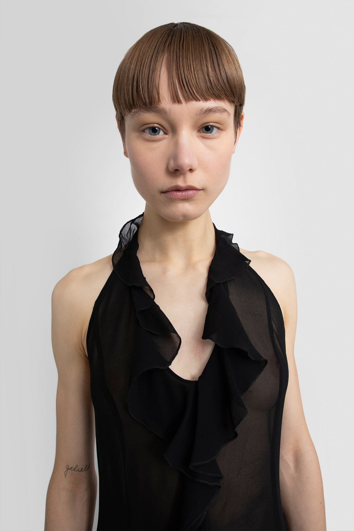 Recycled-Viscose-Chiffon-Maxi-Dress - 5