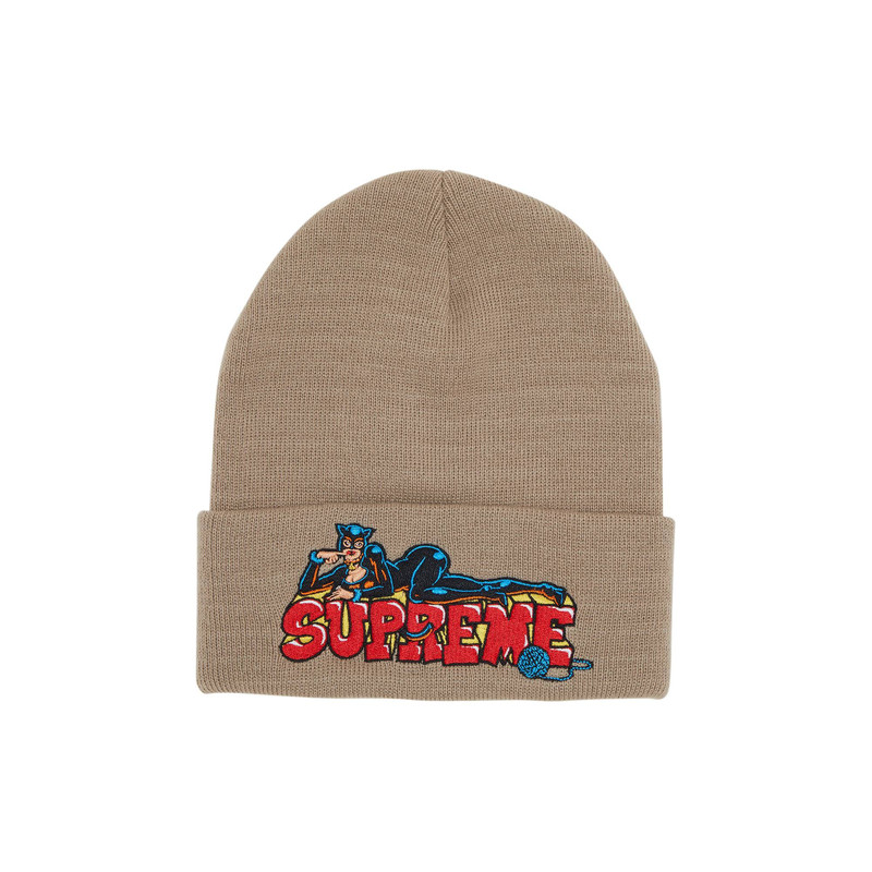 Supreme Catwoman Beanie 'Stone' - 1