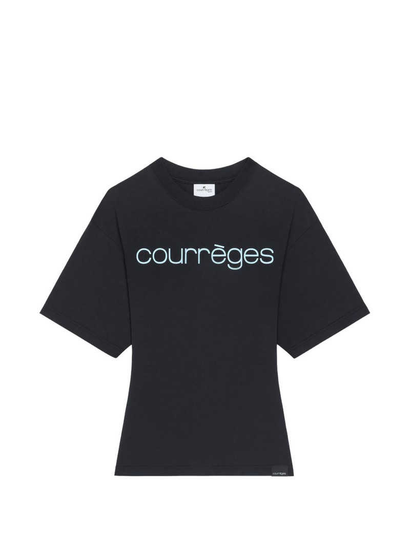 logo-print T-shirt 1